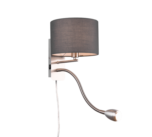 Φωτιστικό Τοίχου Trio Lighting E14   Νίκελ Ματ Μεταλλικό    – 271170211