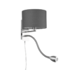 Φωτιστικό Τοίχου Trio Lighting E14   Νίκελ Ματ Μεταλλικό    – 271170211
