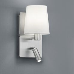 Φωτιστικό Τοίχου Trio Lighting   E14 Νίκελ Ματ Μεταλλικό    271470207