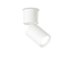 IDEAL LUX Φωτιστικό Οροφής TOBY 1xGU10 Λευκού Χρώματος – 271538