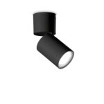 IDEAL LUX Φωτιστικό Οροφής TOBY 1xGU10 Μαύρου Χρώματος – 271545