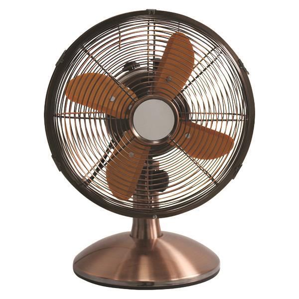 ΑΝΕΜΙΣΤΗΡΑΣ ΕΠΙΤΡΑΠΕΖΙΟΣ ΧΑΛΚΙΝΟΣ Φ30 40W EUROLAMP 147-29081