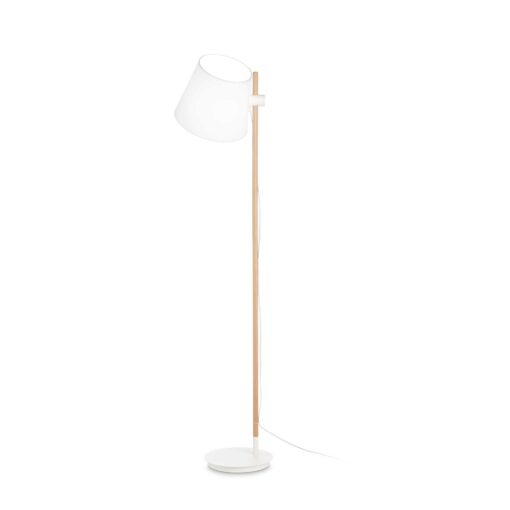 IDEAL LUX Φωτιστικό Δαπέδου AXEL 1xE27 Λευκού Χρώματος – 272245