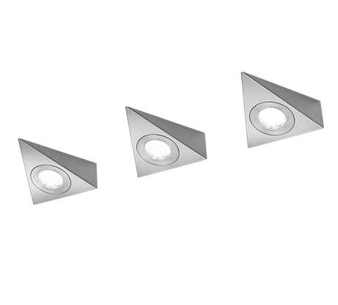 Φωτιστικό Τοίχου Trio Lighting  LED 3W Νίκελ Ματ Μεταλλικό 200lm  3000K – 273370307