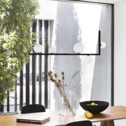 IDEAL LUX Κρεμαστό Φωτιστικό BIRDS 5xG9 Μαύρου Χρώματος – 273648