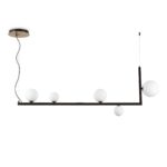 IDEAL LUX Κρεμαστό Φωτιστικό BIRDS 5xG9 Μαύρου Χρώματος – 273648