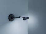 Φωτιστικό Τοίχου Trio Lighting LED 8W  Μαύρο Ματ Μεταλλικό Dimmable 750lm 3000K  274770132