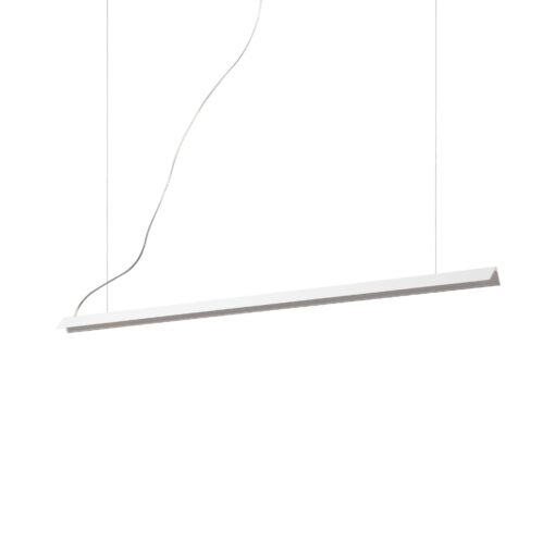 IDEAL LUX Κρεμαστό Φωτιστικό V-LINE 1,1m LED 20W 3000K Λευκού Χρώματος – 275369