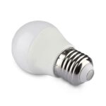 Wi-Fi Λάμπα LED 4.5W E27 G45 V-TAC Smart Home 180° 470lm 2700K-6400K+RGB – 2755