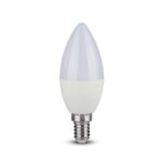 LED Λάμπα E14 Κερί με Τηλεχειριστήριο RF 3.5W V-TAC 200° 320lm RGB+Φυσικό 4000K – 2770