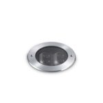 IDEAL LUX Χωνευτό Φωτιστικό Δαπέδου Κήπου TAURUS LED 10W 3000K IP67  Ινοξ – 277011