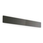 Ideal Lux Απλίκα Τοίχου Led Αλουμινίου Μαύρο 75cm 3000K Zig Zag Ap – 277226