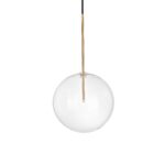 IDEAL LUX Κρεμαστό Φωτιστικό EQUINOXE 1xG4 Χρυσού Χρώματος – 277394