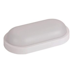 ΦΩΤΙΣΤΙΚΟ ΤΟΙΧΟΥ ΟΒΑΛ LED 18W 260x135x58 3000K IP54 ΛΕΥΚΗ PLUS EUROLAMP – 145-20025