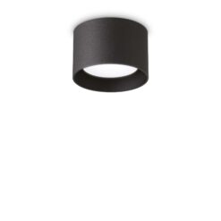 IDEAL LUX Φωτιστικό Οροφής SPIKE 1xGX53 Μαύρου Χρώματος – 278704