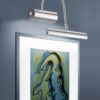 Φωτιστικό Τοίχου Trio Lighting LED 4W  Νίκελ Ματ Μεταλλικό Dimmable 380lm 3000K  279770107