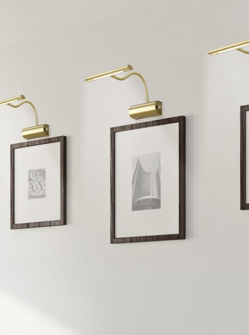 Φωτιστικό Τοίχου Trio Lighting LED 4W  Ορείχαλκος Ματ Μεταλλικό Dimmable 380lm 3000K  279770108