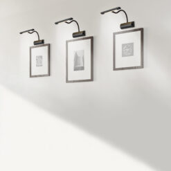 Φωτιστικό Τοίχου Trio Lighting CURTIS  LED, 4W · 400lm, 3000K Μαύρο Ματ Μεταλλικό, Step Dimmable – 279770132