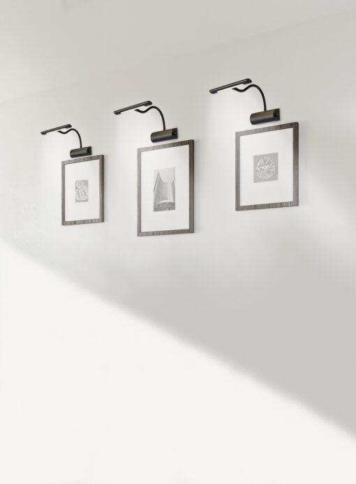 Φωτιστικό Τοίχου Trio Lighting CURTIS  LED, 4W · 400lm, 3000K Μαύρο Ματ Μεταλλικό, Step Dimmable – 279770132