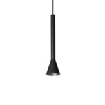 IDEAL LUX Κρεμαστό Φωτιστικό DIESIS LED 7W 3000K Μαύρου Χρώματος – 279770