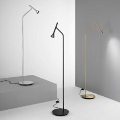 IDEAL LUX Φωτιστικό Δαπέδου DIESIS LED 4.5W 3000K Μαύρου Χρώματος – 279800