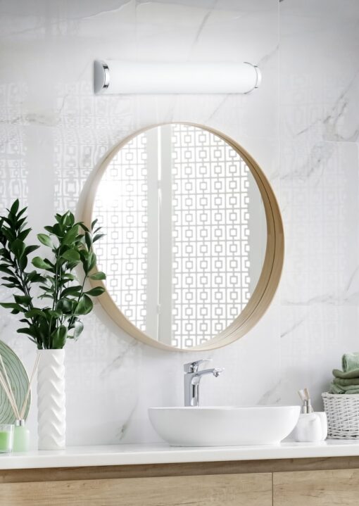 Φωτιστικό Τοίχου Trio Lighting   2xE14 Χρώμιο Μεταλλικό   IP21 2803021-06