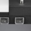 Φωτιστικό Μπάνιου Καθέφτη Enrico LED 6.5W 2300+3000+4000K Μαυρο με Σποτ 2xGU10 IP44 Trio Lighting – 281470332