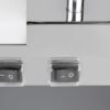 Φωτιστικό Μπάνιου Καθέφτη Enrico LED 9W 2300+3000+4000K Νικελ με Σποτ 2xGU10 IP44 Trio Lighting – 281479306