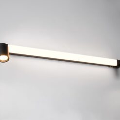 Φωτιστικό Μπάνιου Καθέφτη Enrico LED 9W 2300+3000+4000K Μαυρο με Σποτ 2xGU10 IP44 Trio Lighting – 281479332