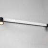 Φωτιστικό Μπάνιου Καθέφτη Enrico LED 9W 2300+3000+4000K Μαυρο με Σποτ 2xGU10 IP44 Trio Lighting – 281479332