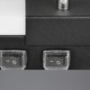 Φωτιστικό Μπάνιου Καθέφτη Enrico LED 9W 2300+3000+4000K Μαυρο με Σποτ 2xGU10 IP44 Trio Lighting – 281479332