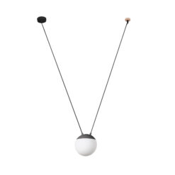 Faro Barcelona MINE PC SPACE Κρεμαστό Φωτιστικό, Γκρι Χρώματος – 28210-1L