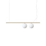 IDEAL LUX Κρεμαστό Φωτιστικό PERLINE 2xG9 Χρυσού Χρώματος – 282107