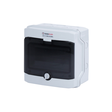 Πίνακας Εξωτερικός IP65 με Διάφανη πόρτα 1 Σειράς 8 Θέσεων Ν8D ACA- 282N8D