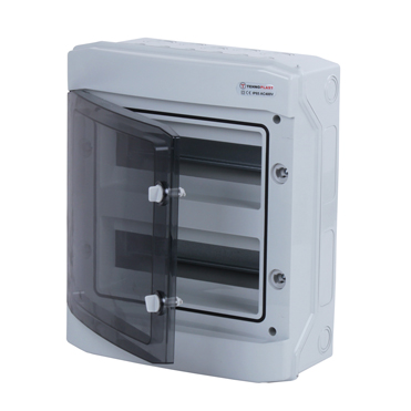 Πίνακας Εξωτερικός IP65 με Διάφανη πόρτα 2 Σειρών 24 Θέσεων N24D ACA – 282N24D