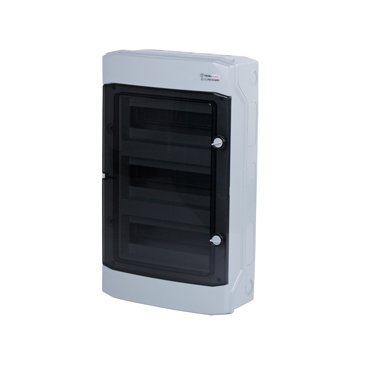 Πίνακας Εξωτερικός IP65 με Διάφανη πόρτα 3 Σειρών 36 Θέσεων N36D ACA – 282N36D