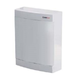 ΗΛ.ΠΙΝΑΚΑΣ ΠΛΑΣΤΙΚΟΣ ΕΠΙΤΟΙΧΟΣ 4 ΘΕΣΕΙΣ ΛΕΥΚΗ ΠΛΑΣΤΙΚΗ ΠΟΡΤΑ 1 ΣΕΙΡΑ IP40- 282N4CW