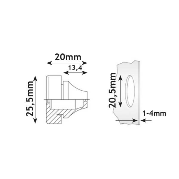 FLIPSEAL M20 ACA – 282TPFSM20