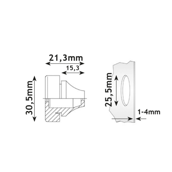 FLIPSEAL M25 ACA – 282TPFSM25