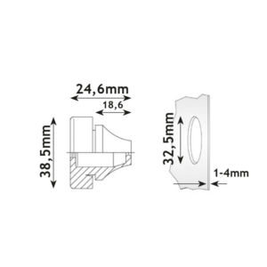FLIPSEAL M32 ACA – 282TPFSM32