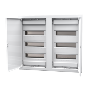 ΗΛ.ΠΙΝΑΚΑΣ ΠΛΑΣΤΙΚΟΣ ΧΩΝΕΥΤΟΣ 72 ΘΕΣΕΙΣ ΜΕΤΑΛΛΙΚΗ ΠΟΡΤΑ 3 ΣΕΙΡΕΣ IP40 ACA – 282U2X36ES