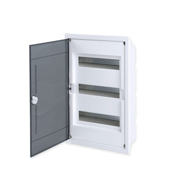 ΗΛ.ΠΙΝΑΚΑΣ ΠΛΑΣΤΙΚΟΣ ΧΩΝΕΥΤΟΣ 36 ΘΕΣΕΙΣ ΔΙΑΦΑΝΗ ΠΛΑΣΤΙΚΗ ΠΟΡΤΑ 3 ΣΕΙΡΕΣ IP40 ACA – 282U36A