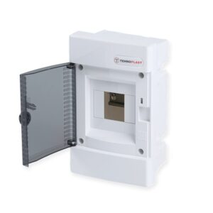 Χωνευτός Πίνακας Πλαστικός 4 Θέσεων με Διάφανη Πόρτα IP40 ACA – 282U4C