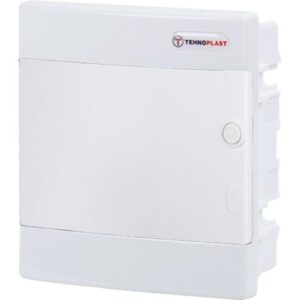 ΗΛ.ΠΙΝΑΚΑΣ ΠΛΑΣΤΙΚΟΣ ΧΩΝΕΥΤΟΣ 8 ΘΕΣΕΙΣ ΛΕΥΚΗ ΠΟΡΤΑ 1 ΣΕΙΡΑ IP40 ACA – 282U8CW