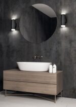 Φωτιστικό Τοίχου Trio Lighting  LED 4W Μαύρο Ματ Πλαστικό 340lm IP44 3000K – 283110232