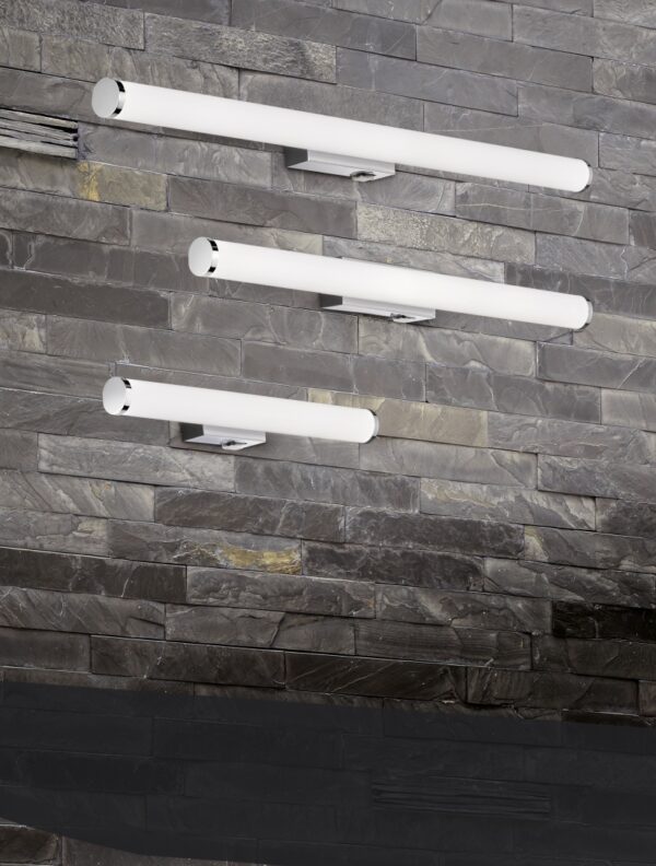 Φωτιστικό Τοίχου Trio Lighting LED 4,3W  Χρώμιο Μεταλλικό 450lm 3000K IP44 283270106