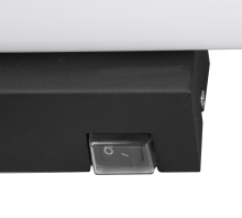 Φωτιστικό Τοίχου Trio Lighting  LED 6,5W Μαύρο Ματ Μεταλλικό 680lm IP44 3000K – 283270232