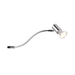 Φωτιστικό Τοίχου Trio Lighting GU10 Χρώμιο Μεταλλικό IP44 – 283400106