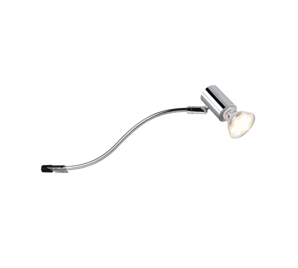 Φωτιστικό Τοίχου Trio Lighting GU10   Χρώμιο Μεταλλικό  IP44  – 283400106