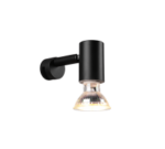 Φωτιστικό Τοίχου Trio Lighting GU10   Μαύρο Ματ Μεταλλικό  IP44  – 283500132